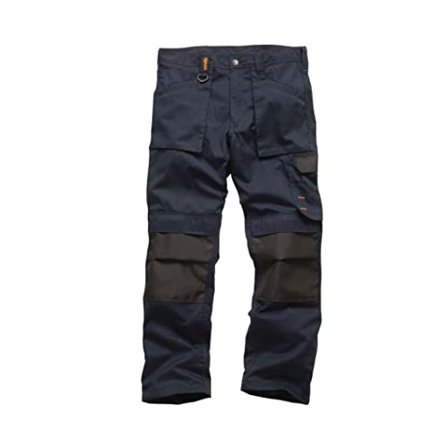 Scruffs Arbeitshose „Worker“, marineblau 44R / 44 (T54838) von Scruffs