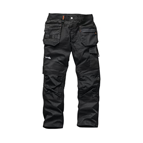 Scruffs Stretch-Arbeitshose „ Trade-Flex“, schwarz 44S / 22 (T54491) von Scruffs