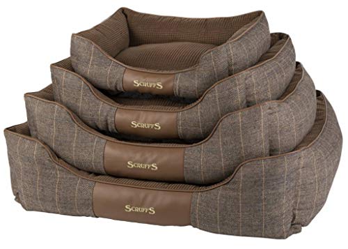 Scruffs Windsor Boxbett für Hunde, 50 x 40 cm, klein, Kastanie, 0,64 kg von Scruffs