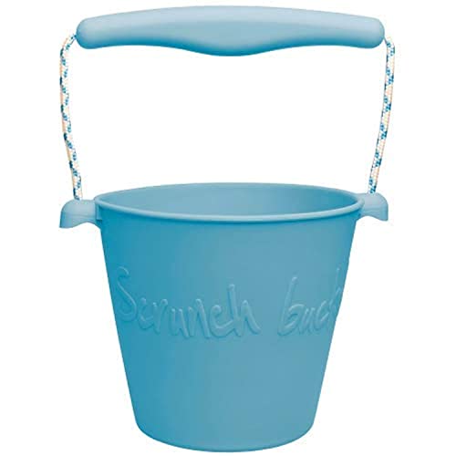 Scrunch-Eimer für Sand, Wasser Scrunch-Eimer - Petrol | Kompakte Größe | Leicht und flexibel von Scrunch