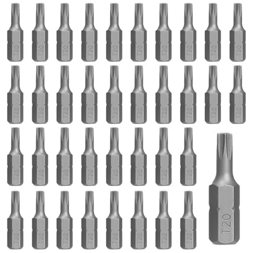 Sctmda T20 Bit 40 Stück Torx Bit T20 Torx Bit Set 25mm Länge Schraubendreher Bits 25 mm Ersatz Bits Torx Ersatz Bits Torx Schraubendreher Bits Set Torx Bitsatz Bit Sctmda T20 Bit 40 Stück Torx Bit T20 Torx Bit Set 25mm Länge Schraubendreher Bits 25 mm Ersatz Bits Torx Ersatz Bits Torx Schraubendreher Bits Set Torx Bitsatz Bit von Sctmda