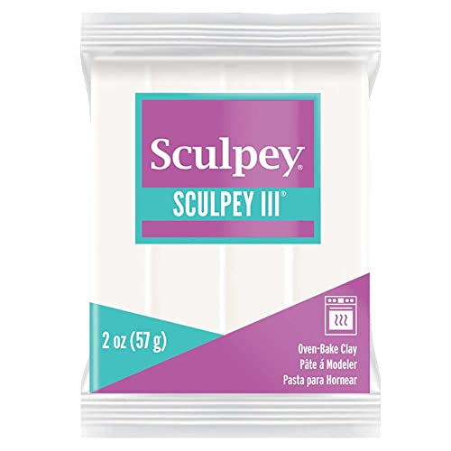 polyform Sculpey III Polymer Clay 2oz-White von polyform