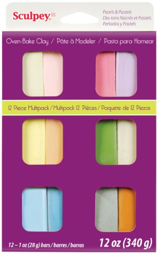 Sculpey 12 Colour Sampler Set Pastels Sculpey 12 Colour Sampler Set Pastels von Sculpey