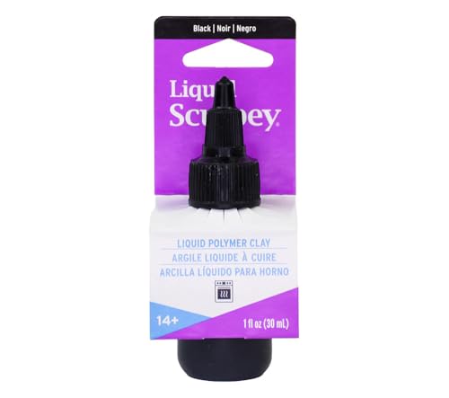 Sculpey ALS3521 Liquid Black, Schwarz, Einheitsgröße von Sculpey