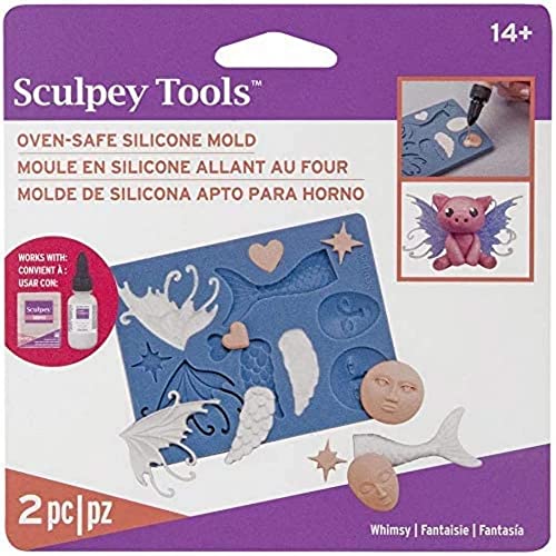 Sculpey APM-66 Flexible Push-Form, Silikon, Whimsy Sculpey APM-66 Flexible Push-Form, Silikon, Whimsy von Sculpey