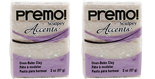 Sculpey Premo Opal-Akzent-Ton, 2 Stück von Sculpey