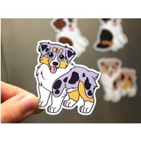 Australian Shepherd Magnete Alle Farben von SculptedPups