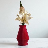 Modern Vase - Mondrian Artistically Designed For Discerning Collectors von SculpturePrints