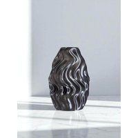 Zephyr Vase - Miroir Noir Edition von SculpturePrints