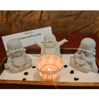 Diy Bastelset Mit 3 Baby Mönchen Zen Garten Meditation Geschenk Diy Bastelset Mit 3 Baby Mönchen Zen Garten Meditation Geschenk von SculpturesFromVN