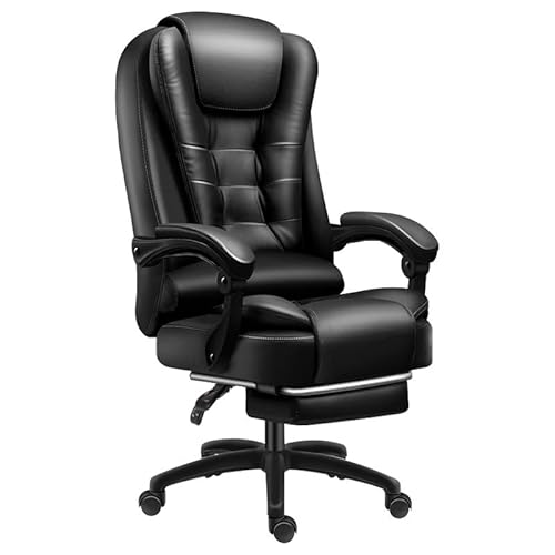 SdaryWare Bequemer Computer-Gaming-Stuhl, Chefsessel mit hoher Rückenlehne und Fußstütze, ergonomischer, robuster Drehschreibtischstuhl für Erwachsene SdaryWare Bequemer Computer-Gaming-Stuhl, Chefsessel mit hoher Rückenlehne und Fußstütze, ergonomischer, robuster Drehschreibtischstuhl für Erwachsene von SdaryWare