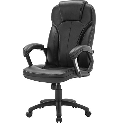 SdaryWare Computer Stuhl Büro Stuhl Haushalt Lift Swivel Leder Stuhl Schwarz Engineering Design Verschiebbar SdaryWare Computer Stuhl Büro Stuhl Haushalt Lift Swivel Leder Stuhl Schwarz Engineering Design Verschiebbar von SdaryWare