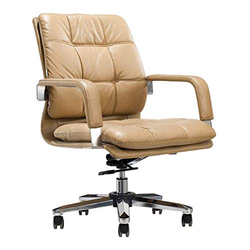 SdaryWare Computerstuhl Leder Chefstuhl Personalstuhl Freizeit Home Lift Drehstuhl Ergonomischer Stuhl Managerstühle 360-Grad-Drehhebel-Bedienerstühle SdaryWare Computerstuhl Leder Chefstuhl Personalstuhl Freizeit Home Lift Drehstuhl Ergonomischer Stuhl Managerstühle 360-Grad-Drehhebel-Bedienerstühle von SdaryWare