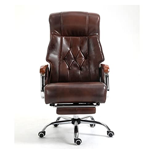 SdaryWare Home Arbeitsstuhl Stuhl Büro Chefsessel Sessel mit Fußstütze Computerstuhl Ergonomisch,E-1 von SdaryWare