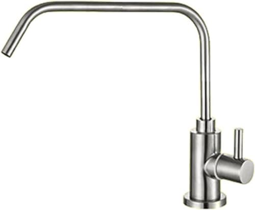 SdaryWare Küchenarmaturen, Trinkwasserhahn 360 Einzelner Kaltwasser-Umkehrosmosehahn, Wasserhahn für Küchenspüle von SdaryWare