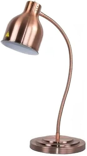 SdaryWare Lebensmittel-Wärmelampe mit Einer Glühbirne, Lebensmittel-Wärmelampe für die Küche, kommerzielle Wärmelampen für das Buffet im Restaurant zu Hause,Apple Green-Bronze von SdaryWare