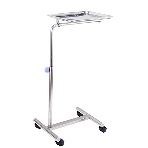 SdaryWare Multifunktionaler tragbarer beweglicher Wagen, mobiler Instrumentenständer mit Service-Tablett-Rädern - Servicewagen aus Edelstahl für Haushaltsgeräte, strapazierfäh,Single Pole-Single Pole SdaryWare Multifunktionaler tragbarer beweglicher Wagen, mobiler Instrumentenständer mit Service-Tablett-Rädern - Servicewagen aus Edelstahl für Haushaltsgeräte, strapazierfäh,Single Pole-Single Pole von SdaryWare