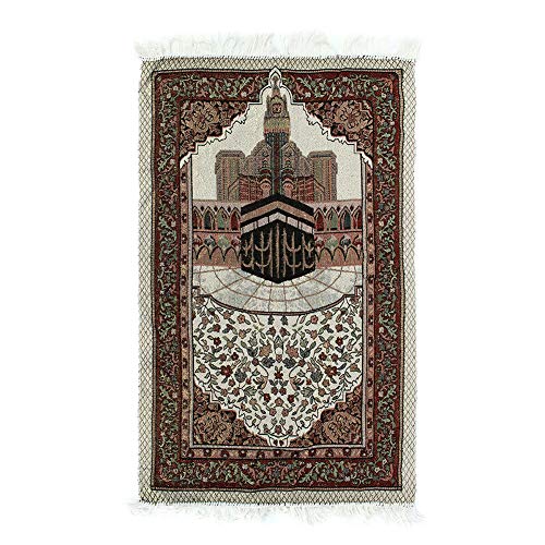 Sdkmah9 110 x 65 cm Gebetsteppich, Stickteppich, islamisch, muslimisch, tragbar von Sdkmah9
