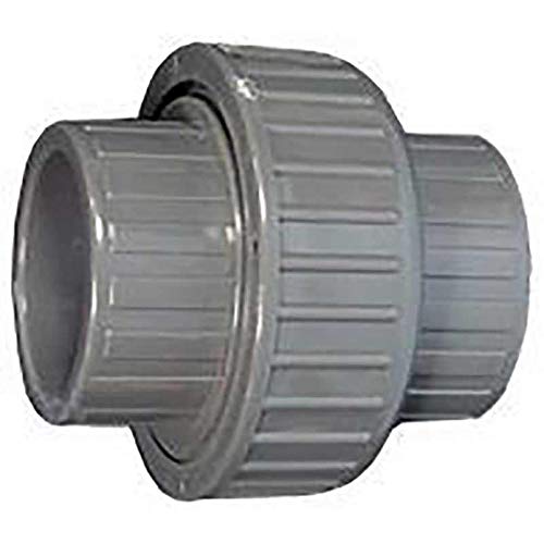 PVC Kupplung mit O-Ring Ø 50mm 10 Bar, mit 2 Klebemuffen von Sdove