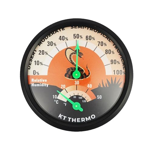 Advanced Reptiles Klimaderät Mechanisches Messgerät Temperaturmessgerät zum Einstellen von Sdsrul