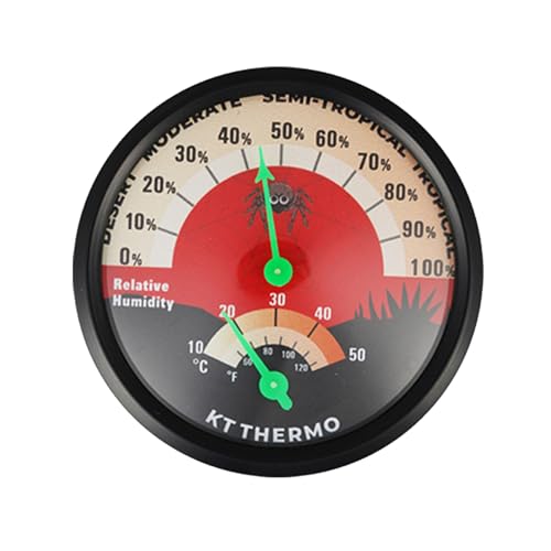 Advanced Reptiles Klimaderät Mechanisches Messgerät Temperaturmessgerät zum Einstellen von Sdsrul