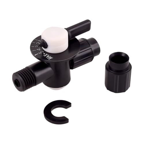 SeDeplacer 1/4 Zoll Chlorinator-Steuerventil, Comp-Steuerventil mit Schlauchmutter R172060, kompatibel mit Rainbow Pentair 300, 302, 300-19 und 300-29 automatischem Chlor-/Brom-Pool- und von SeDeplacer