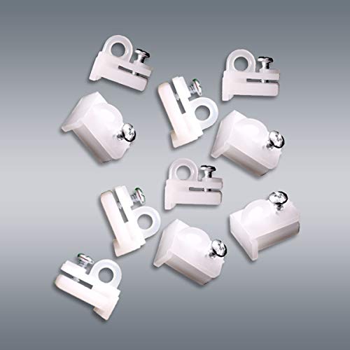 10 Stck. SeGaTeX Gardi-Bord Endstopper Endstück für Aluschiene 521 6mm Laufnut von SeGaTeX home fashion