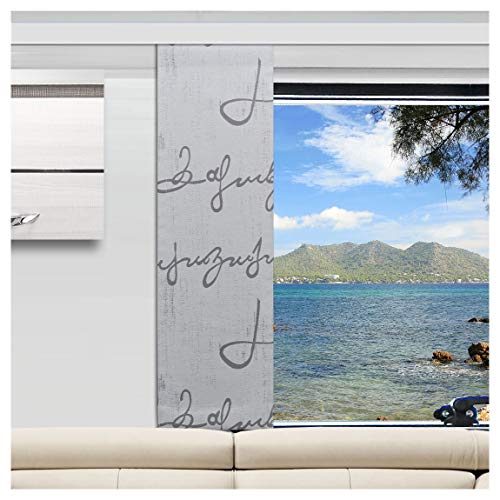 SeGaTeX home fashion Caravan-Flächenvorhang Ivo| Höhe 40 –120 cm Nach Maß | Grau Flächengardine für Caravan Wohnwagen Wohnmobil SeGaTeX home fashion Caravan-Flächenvorhang Ivo| Höhe 40 –120 cm Nach Maß | Grau Flächengardine für Caravan Wohnwagen Wohnmobil von SeGaTeX home fashion