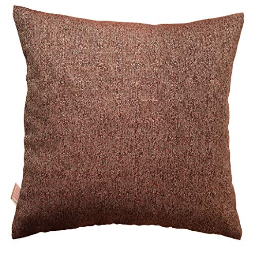 SeGaTeX home fashion Edle Kissenhülle rost rot Uni passend zu Landhaus-Serien Alpin und Albergo 50x50 cm von SeGaTeX home fashion