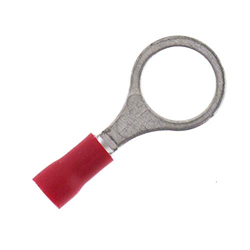 25 Stück Ringkabelschuhe SeKi 0,50-1,50mm², Loch-Ø M10 I rot I Quetschverbinder teilisoliert PVC I Kabelschuh aus Kupfer verzinnt 25 Stück Ringkabelschuhe SeKi 0,50-1,50mm², Loch-Ø M10 I rot I Quetschverbinder teilisoliert PVC I Kabelschuh aus Kupfer verzinnt von SeKi