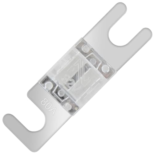 4 Stk. SeKi Mini ANL Sicherung 80A; für Auto LKW Motorrad Boot HiFi; Flachsicherung von SeKi