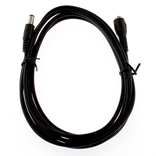 DC Verlängerung 5,5 x 2,1 1-10 Meter Gleichstrom CCTV Anschlusskabel Strom (2,50 Meter) von SeKi