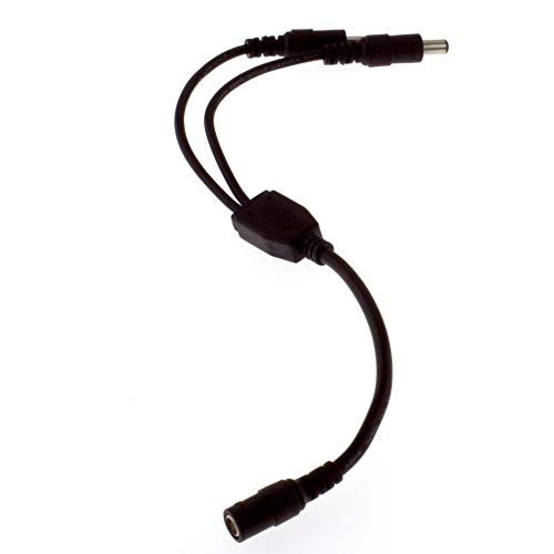 DC Verteiler 1 auf 2 - 5,5/2,1mm; DC Splitter - Stromversorgung für LED Streifen von SeKi