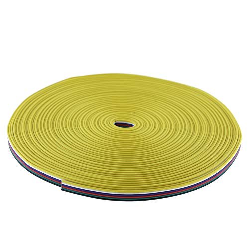 Flachbandkabel 6-polig für RGBW+CCT LED Streifen / Band; Verlängerung LED RGBW CCT Streifen; 20 Meter Flachbandkabel 6-polig für RGBW+CCT LED Streifen / Band; Verlängerung LED RGBW CCT Streifen; 20 Meter von SeKi