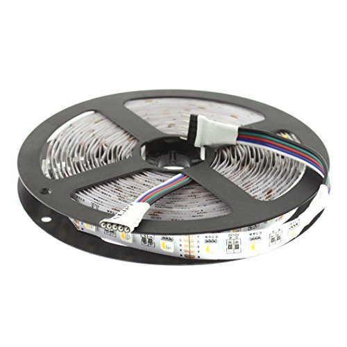 LED RGBW kaltweiss (6000K) 4in1 Streifen 24V, 500cm, 60 LEDs/m (300 Stk.), IP20 - 4 Farben in einer LED von SeKi