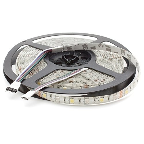 LED Streifen 12V 5m RGBW (RGB+Kaltweiß und Warmweiß) IP20 60Led/m 5050 SMD LED Strip Lichtleiste Streifen (Kaltweiß IP65) von SeKi