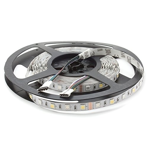 LED Streifen 24V 5m RGBW (RGB+Kaltweiß und Warmweiß) IP20 60Led/m 5050 SMD LED Strip Lichtleiste Streifen (Warmweiß IP20) von SeKi