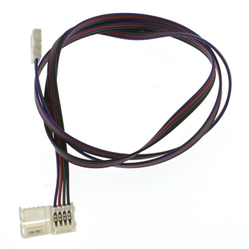 RGB Schnell-Verbinder mit/ohne Kabel 0-100cm (Clip > Kabel >Clip) RGB Verbinder (100 cm) von SeKi