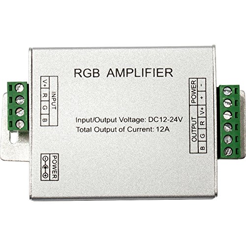 RGB Signalverstärker 12-24V von 12 bis 30A zur Verlängerung (12A 144W - 288W) von SeKi