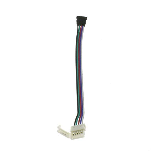RGBW Steckverbinder, 5-PIN RGBW Buchse > RGBW Clip Verbinder; für 12mm LED Streifen von SeKi