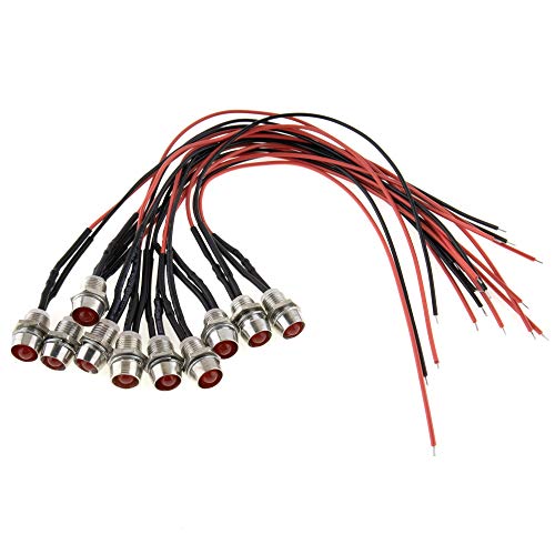 Schraub-LED - 5V - rot; Lichtpunkt, Sternenhimmel schraubbar von SeKi