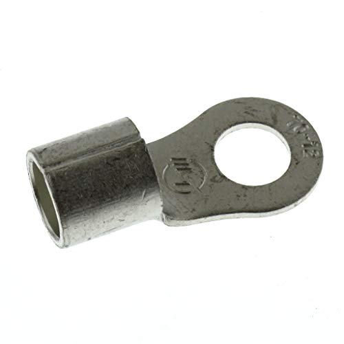 10 Stück SeKi Ringkabelschuhe 70-95mm², M12 I Quetschkabelschuhe unisoliert I für mehr-, feindrähtige Leiter I Presskabelschuh aus verzinntem Kupfer von SeKi