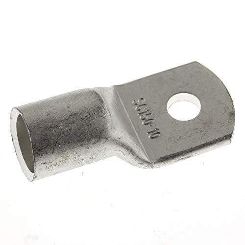 SeKi 1x Rohrkabelschuh 150mm² Loch-Ø M10 Unisoliert Kabelschuh aus Kupfer verzinnt - Kabel-Verbinder für Batteriekabel, Verteilerkästen, Kfz SeKi 1x Rohrkabelschuh 150mm² Loch-Ø M10 Unisoliert Kabelschuh aus Kupfer verzinnt - Kabel-Verbinder für Batteriekabel, Verteilerkästen, Kfz von SeKi