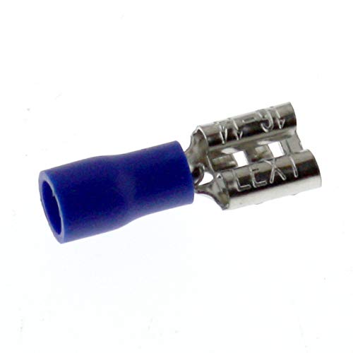 SeKi 14147 1,5-2,5mm, 4, teiliso, 25St Flachsteckhülsen, Steckmaß: 0,8x6,4mm von SeKi