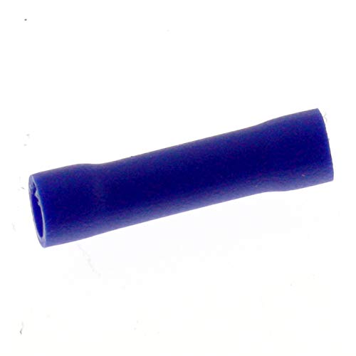 SeKi 14167 blau 1,5-2,5mm 25 x Stoßverbinder, PVC isoliert Quetschverbinder von SeKi