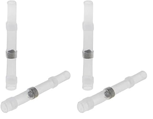 SeKi 313727 0,25-0,35mm² Weiss 10 x Lötverbinder Warmschrumpf Stoßverbinder (Packung mit 2) von SeKi