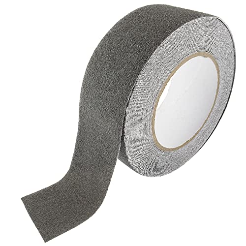 SeKi Antirutsch Klebeband Rutschhemmend grau, 50mm x 10 Meter, Rutschfestes Sicherheitsband für Treppen, Stufen, Fliesen, Rampen, Leiter oder den Bodenbelag; Antirutschband selbstklebend von SeKi