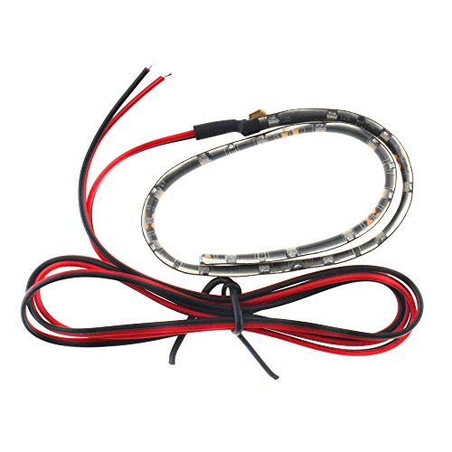 Seki Streifen 30cm 12V rot Innenraumbeleuchtung Auto KFZ IP65 Spritzwassergeschützt 1 Meter Anschlussleitung LED-Leuchtmittel, Kunststoff, 1.1 W Seki Streifen 30cm 12V rot Innenraumbeleuchtung Auto KFZ IP65 Spritzwassergeschützt 1 Meter Anschlussleitung LED-Leuchtmittel, Kunststoff, 1.1 W von SeKi