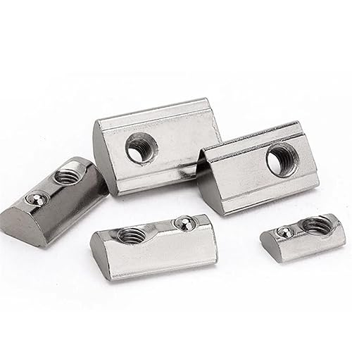 50 Stück M4 Nutenstein Nut 8 für 3030 Alu Profil 8mm mit Zentrierung Federkugel 50 Stück M4 Nutenstein Nut 8 für 3030 Alu Profil 8mm mit Zentrierung Federkugel von Sea 3D
