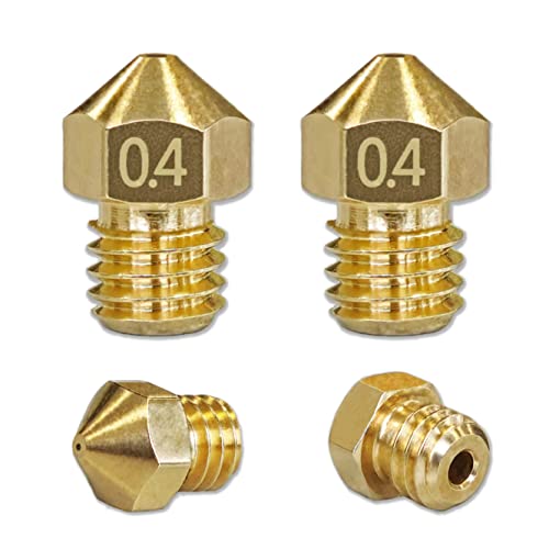 Sea 3D 3x 0,6mm MK8 Creality und Tronxy und Anet Düse 3D Drucker Nozzle von Sea 3D